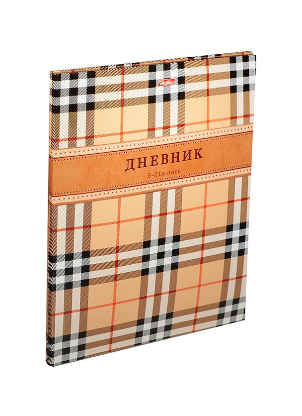 Дневник для ср. и ст.кл. "Шотландка" интегр.обл., универс.шпаргалка, Hatber 231764 — 1