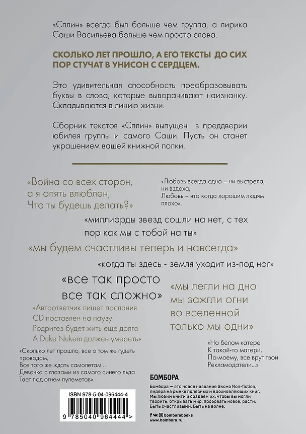 Книга Сплин. Весь этот бред. Сборник стихов А. Васильева (Александр Васильев) — 2