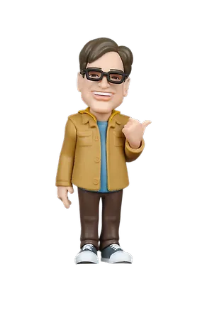 Коллекционная фигурка Теория Большого Взрыва, Леонард (12см) (Minix) (21185) 3133858