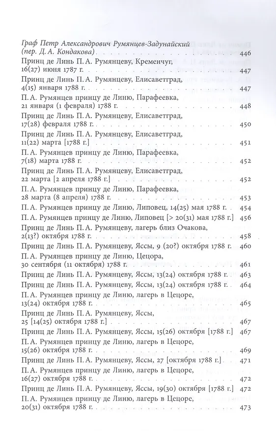 Книга Принц Шарль-Жозеф де Линь. Переписка с  русскими корреспондентами () — 11