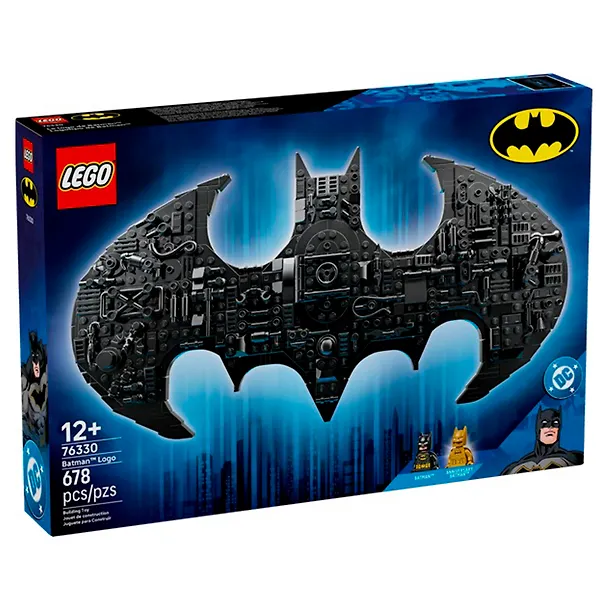 76330 Конструктор детский LEGO DC Логотип Бэтмена, 678 деталей, возраст 12+ 3169387 — 2