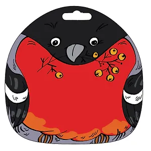 Птичка: книжка-игрушка на картоне