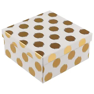 Подарочная коробка «Golden point», 15 х 15 см