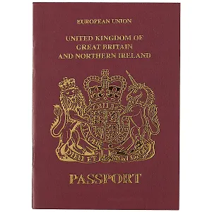 Записная книжка «Паспорт. Англия», 16 листов, А6