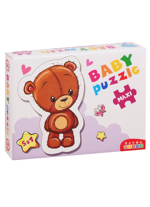 Пазл «Мои игрушки» 5в1, макси, Дрофа-Медиа 2779455 — 1