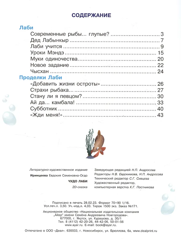 Книга Чудо Лаби (Евдокия Иринцеева) — 2