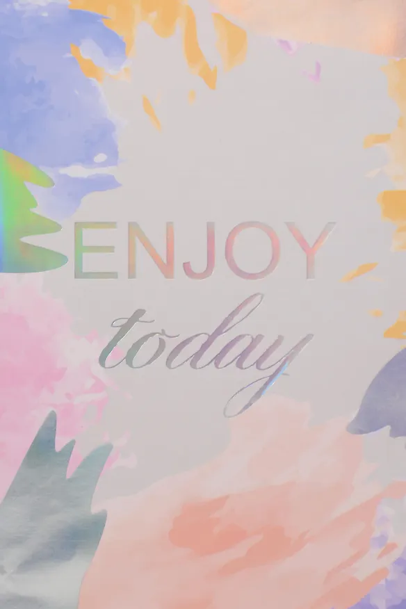 Пакет A4 32*26*12 "Enjoy today" жен., бум.мат.ламинат 3040477 — 4