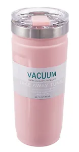 Термостакан Персиковый (пластик/металл) (710мл) (12-07599-M7)