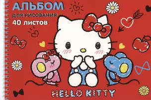 Альбом для рисования Hello Kitty, А4, 40 листов — 3037584 — 1