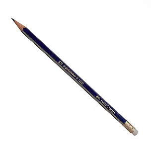 Карандаш Faber-Castell, Goldfaber 1222, чернографитный HB с ластиком 214003