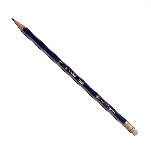 Карандаш чернографитный с ластиком «Goldfaber 1222», Faber-Castell, HB 214003 — 1