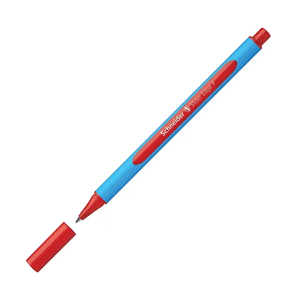 Шариковая ручка красная 0,8 мм, Slider Edge F, Schneider 261434 — 5