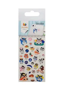 Наклейка декоративная леденцовая 2 Совы 1 (70х160) (упаковка)