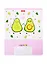 Тетрадь в клетку Hatber, "Веселые Авокадики", 12 листов, в ассортименте — 257188 — 1