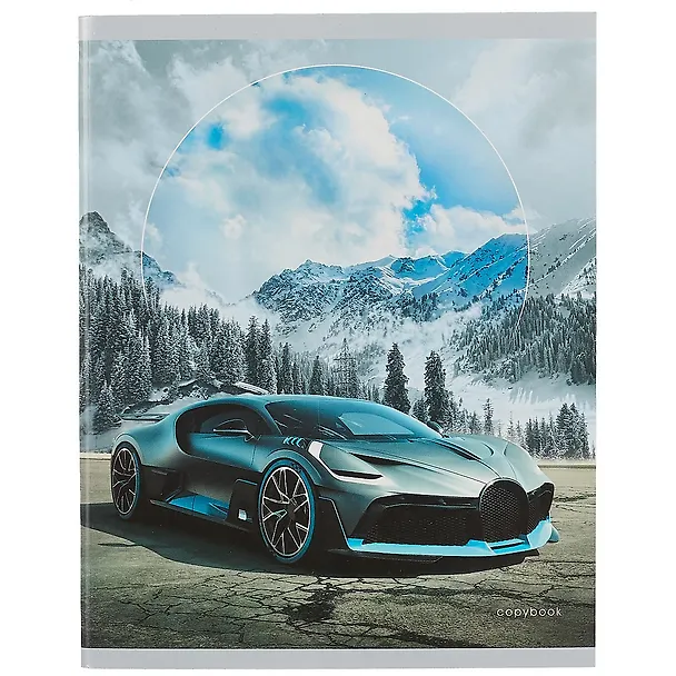 Тетрадь общая «Sports car» в ассортименте, 80 листов в клетку, А5 - Listoff 259583 — 5