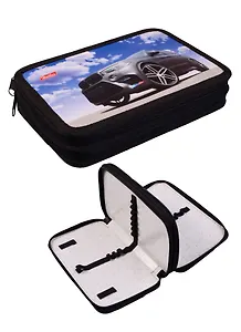 Пенал школьный 2 отделения "Джип"