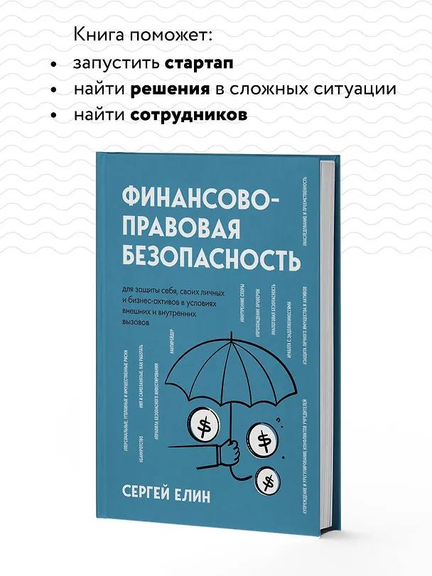 Книга Финансово-правовая безопасность для защиты себя, своих личных и бизнес-активов в условиях внешних и внутренних вызовов (Сергей Елин) — 8