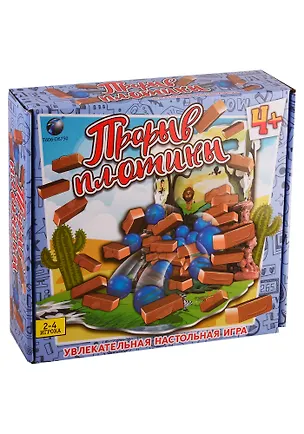 Настольная игра, Ловкость Прорыв плотины, кор. 2756400