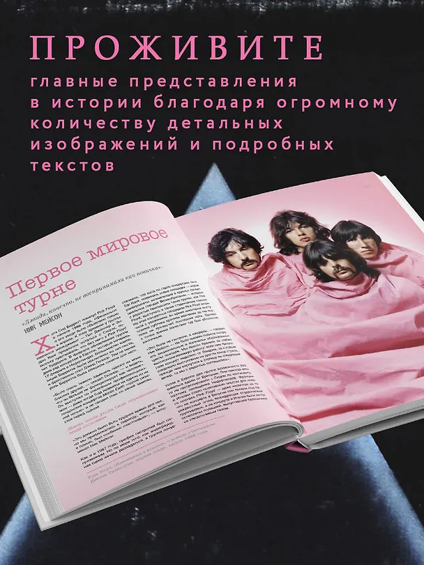 Книга Pink Floyd Live: Неофициальный гид по величайшим концертам пионеров прог-рока (Элисон Джеймс) — 8