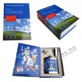 Набор Фляжка 3 стопки Воронка (139321) (230мл) Ваш компьютер 2315777