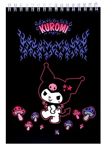 Блокнот "Kuromi-4", А6, клетка, 60 листов