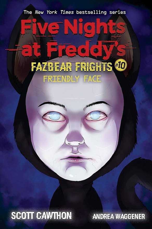 Книга Five Nights at Freddy's Fazbear Frights 10 Friendly Face Пять ночей у Фредди Ужасы Фазбера 10 Дружелюбное лицо / Книги на английском языке (Скотт Коутон) — 1