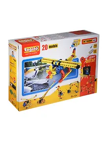 Engino База 20 моделей из одного комплекта (+электромотор) (2020) (6-13+) (коробка)
