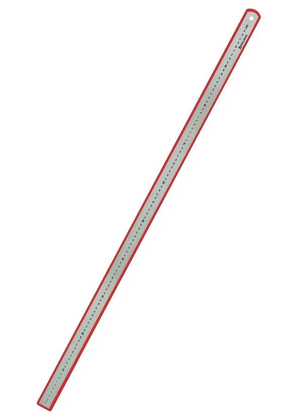 Линейка 100 см, металлическая, Brauberg 2992073 — 1