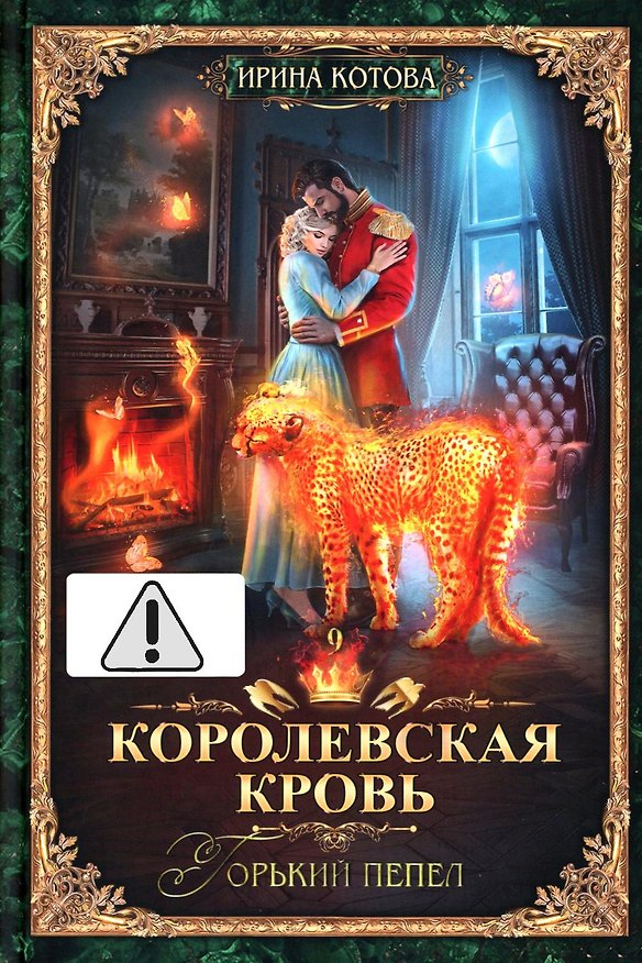 Книга Королевская кровь - 9: Горький пепел (с автографом) (Ирина Котова) — 1