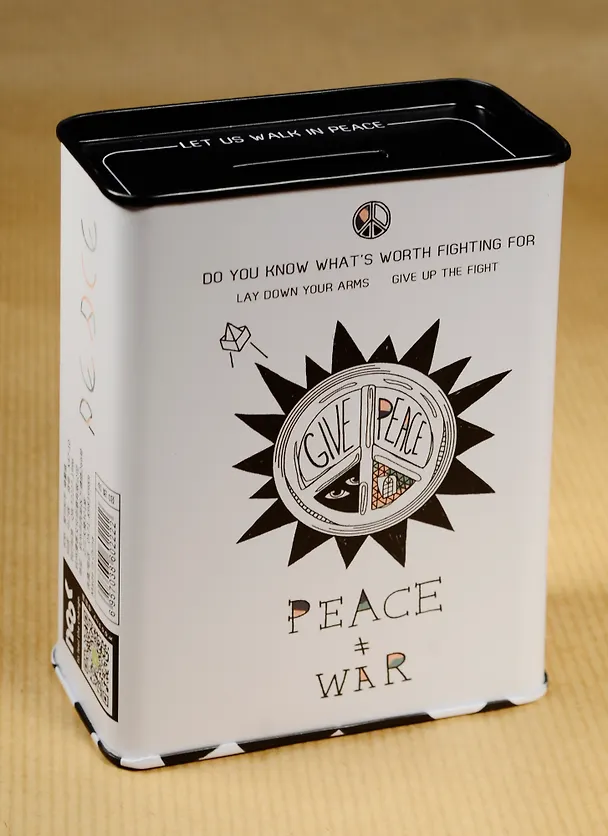 Копилка No War (9х12) (металл) (12-22120-K47-10) 2570199 — 2
