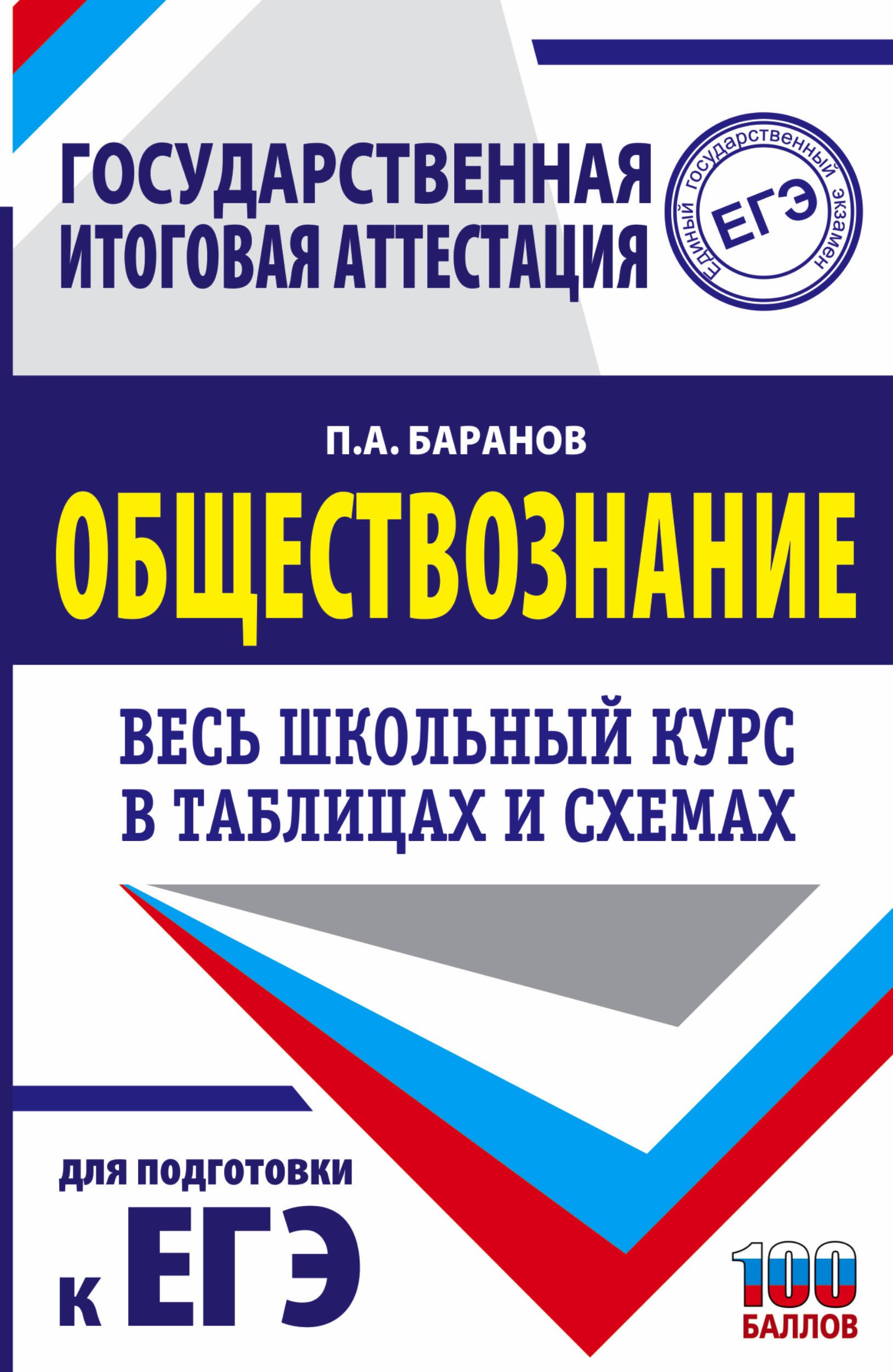 

ЕГЭ. Обществознание. Весь школьный курс в таблицах и схемах для подготовки к единому государственному экзамену