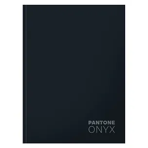 Книга для записей А5+ 96л кл. "Onyx" интеграл.перепл., матов.ламин., выб.лак. 3124883