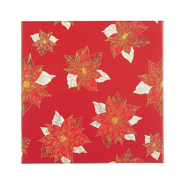 Коробка подарочная "Flowers" 15.5*15.5*6, НГ, картон 3040768 — 5