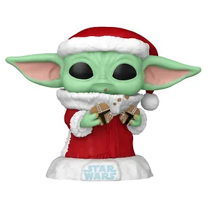 Фигурка Funko POP! Bobble Star Wars Holiday Grogu (747) (Fun80009)