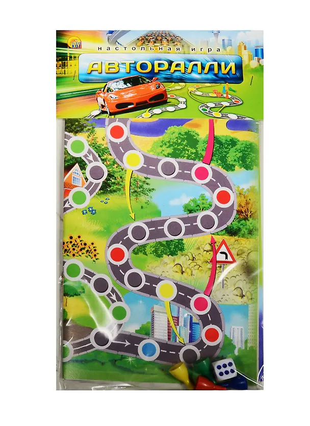 Мини-игры Авторалли (ИН-7168) (Рыжий кот) (3+) 2549094 — 1