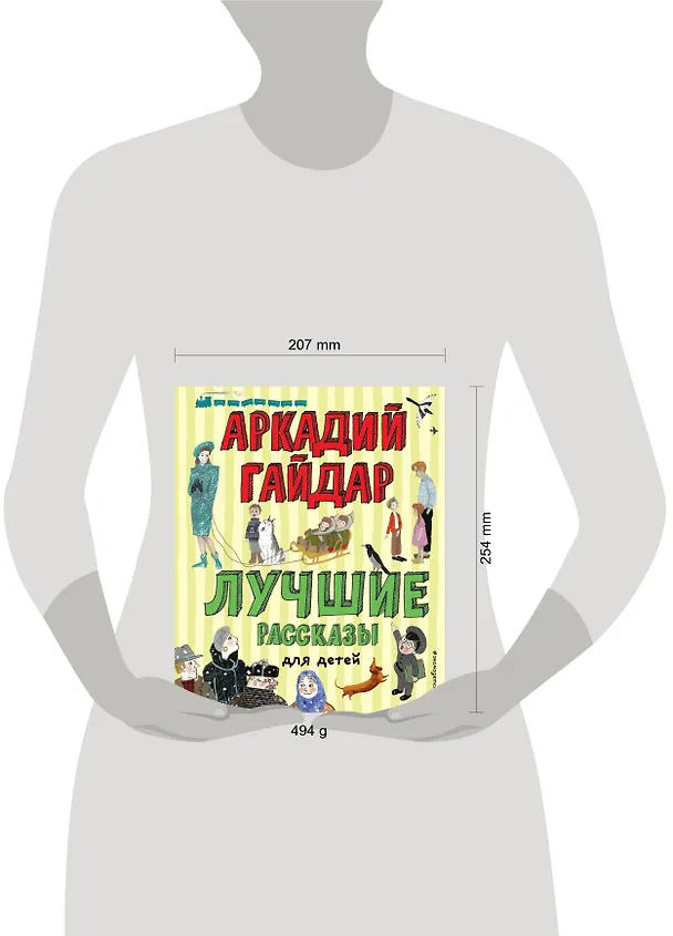 Книга Лучшие рассказы для детей (ил. А. Власовой) (Аркадий Гайдар) — 14