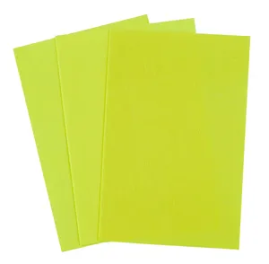 Набор фетра из 3 шт (20*30)желтый HY002