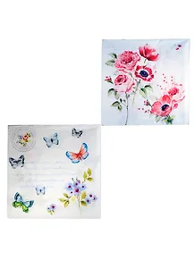 Набор салфеток для декупажа Цветы 3 (НСД2134) (2шт) (упаковка)
