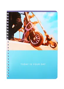 Тетрадь в линейку BG, "Сегодня твой день", 96 листов, в ассортименте