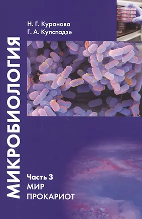 Книга Микробиология. Часть 3. Мир прокариот : Учебное пособие (Наталия Куранова)