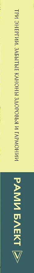 Книга Три энергии. Забытые каноны здоровья и гармонии (Рами Блект) — 3