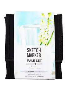 Маркеры 12цв "Pale" сумка-органайзер, Sketchmarker