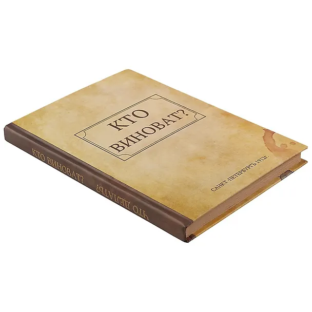Блокнот «Кто виноват? Что делать?», 192 страницы, А5 2341308 — 4
