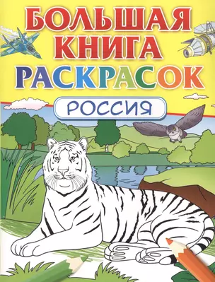 Большая книга раскрасок. Россия — 2516357 — 1