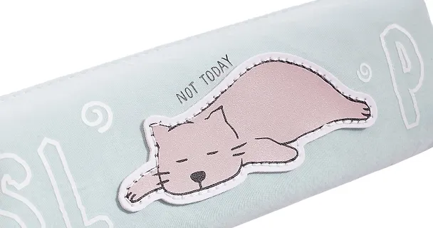 Пенал на молнии "Кот Not today", ткань, 20 х 5,5 2855295 — 5