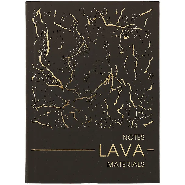 Записная книжка «Materials. Lava» А6, 80 листов в точку, Listoff 261997 — 1