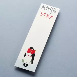 Закладка Reading is sexy 4,5*17,5см — 350838 — 1