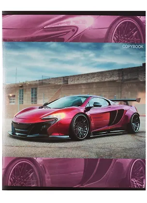 Тетрадь в клетку Unnika, "Суперскорость (авто)", 48 листов, в ассортименте 244723