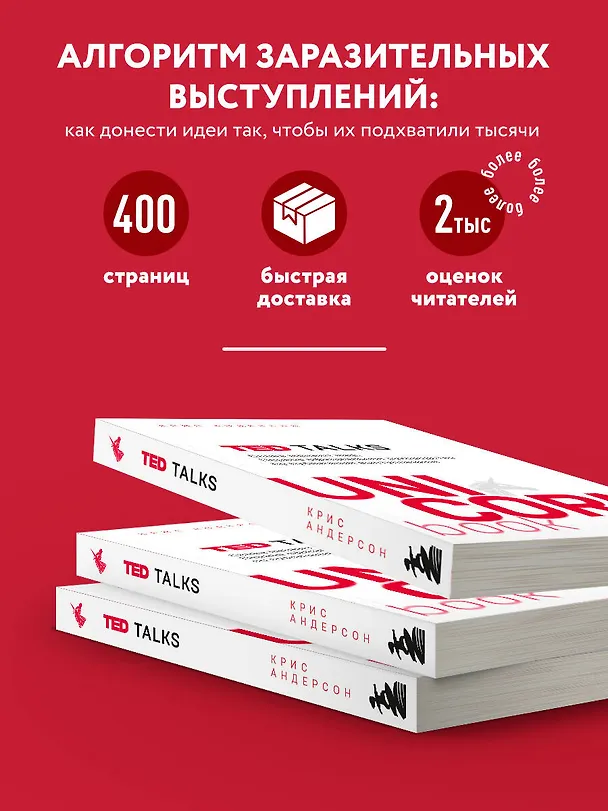 Книга TED TALKS. Слова меняют мир. Первое официальное руководство по публичным выступлениям (Крис Андерсон) — 7