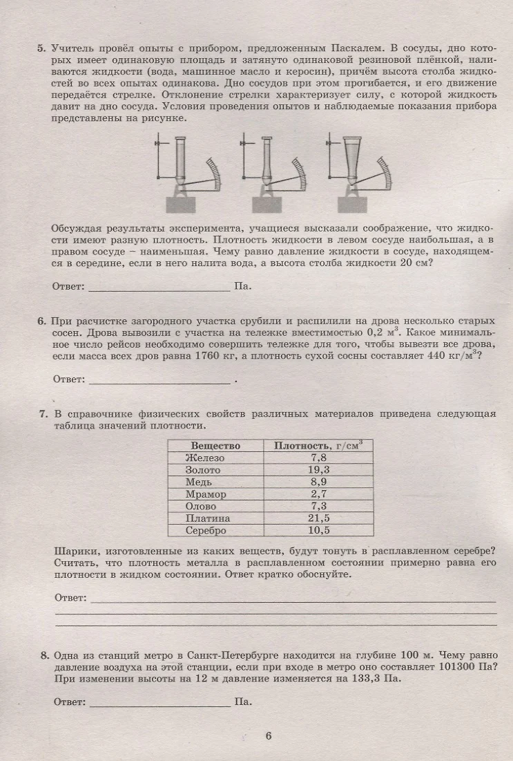 Физика. 7 класс. 10 вариантов итоговых работ для подготовки к Всероссийской  проверочной работе - купить книгу с доставкой в интернет-магазине  «Читай-город». ISBN: 978-5-90-715791-0